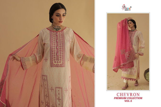 Shree Chevron Premium Collection 3 Wholesale Salwar Suits Collection